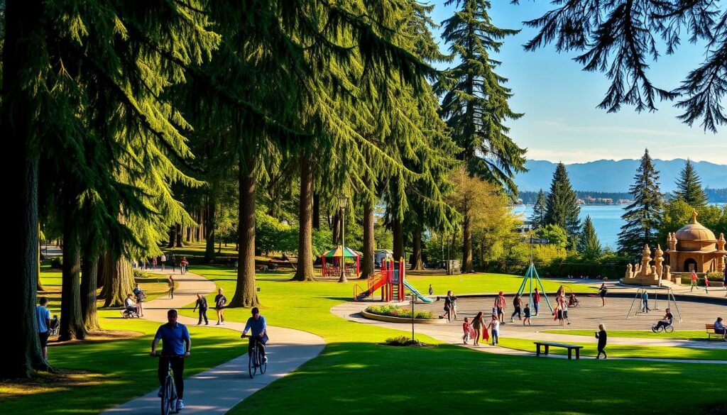Aktivitäten im Stanley Park