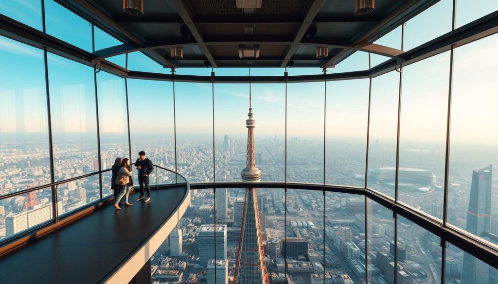 Aussichtsplattform im Sky Tree