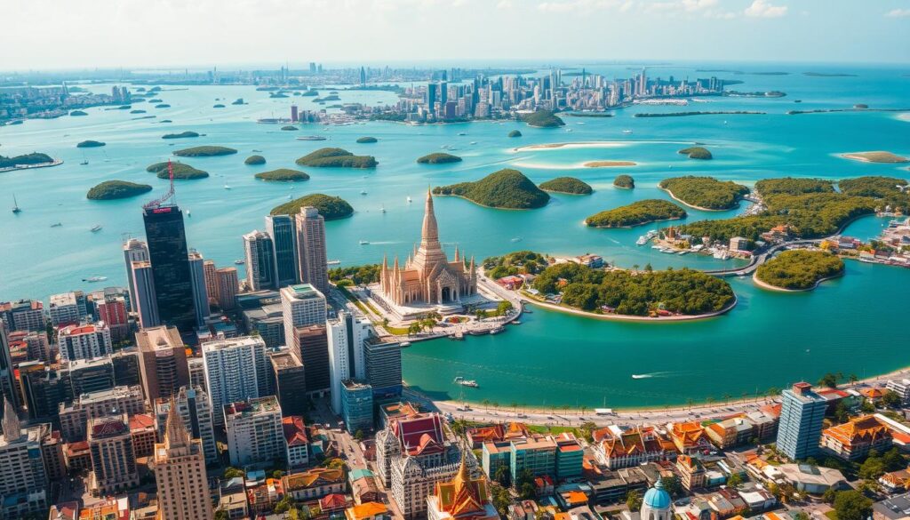 Bangkok und Inseln