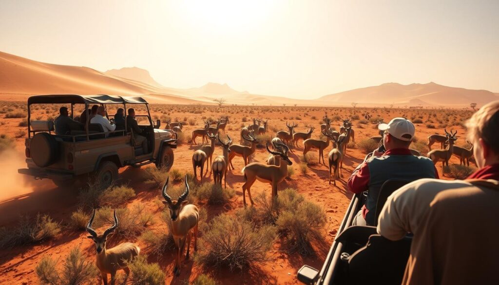 Geführte Safari in der Kalahari