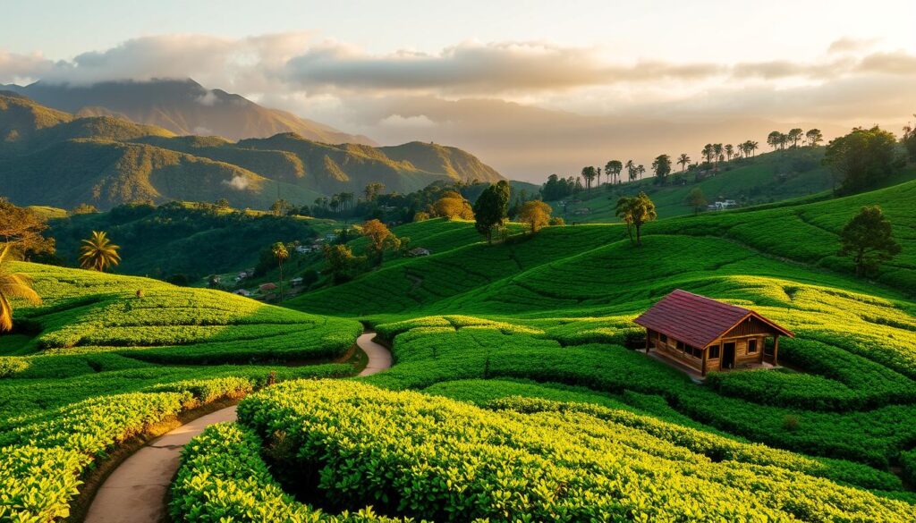 Hochland in Sri Lanka
