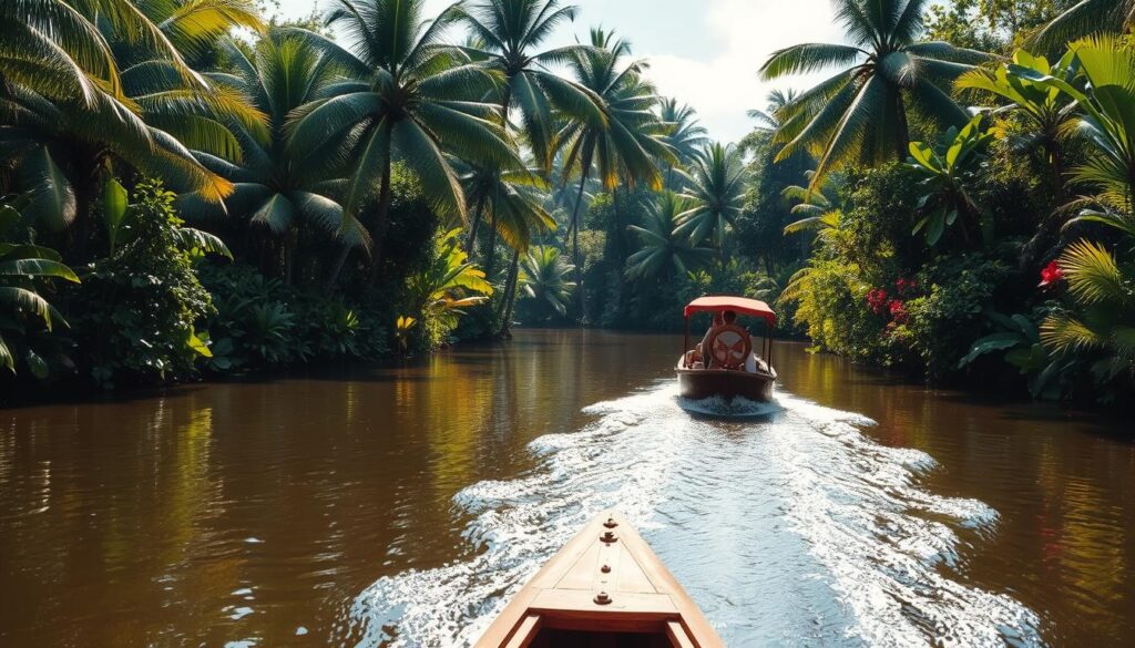Kanäle Tortuguero Wasserwege