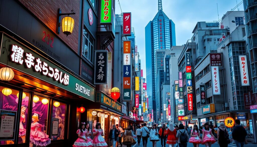 Maid Cafés in Akihabara