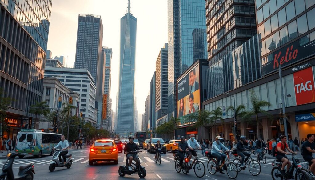 Mobilität in Großstädten