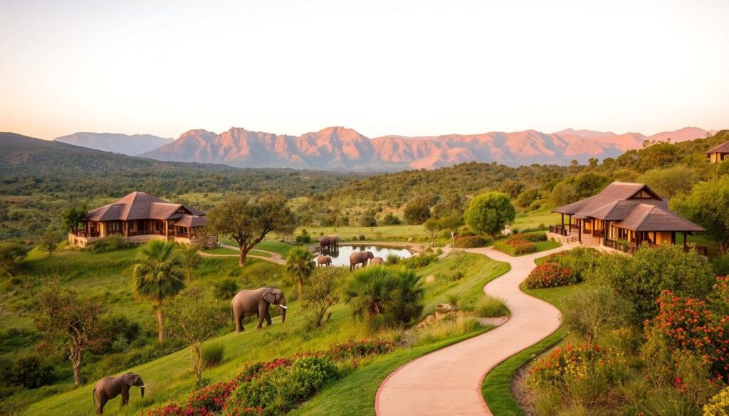 Safari Lodge im Nationalpark