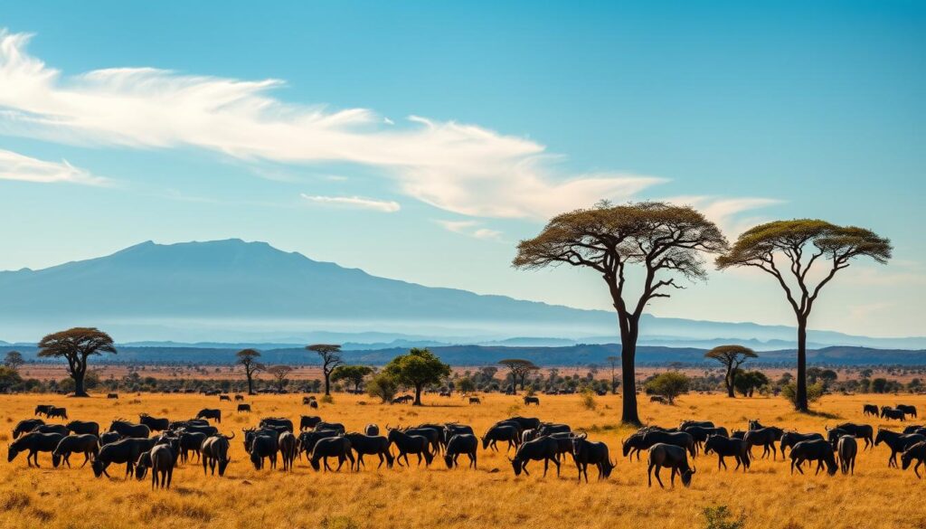 Savanne der Serengeti