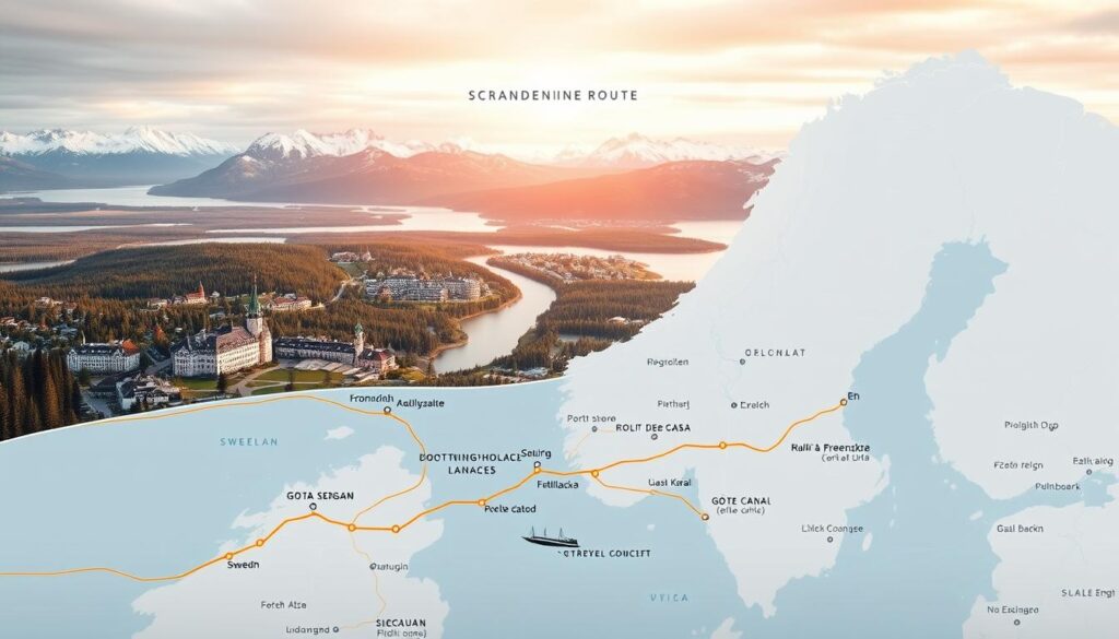 Schwedenrundreise Routenplanung