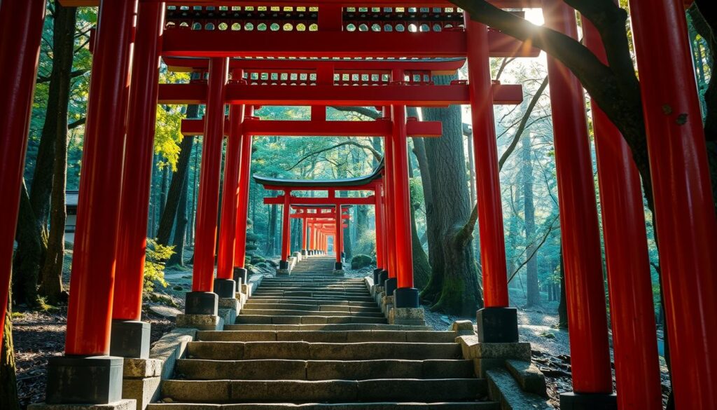 Senbon Torii Pfad