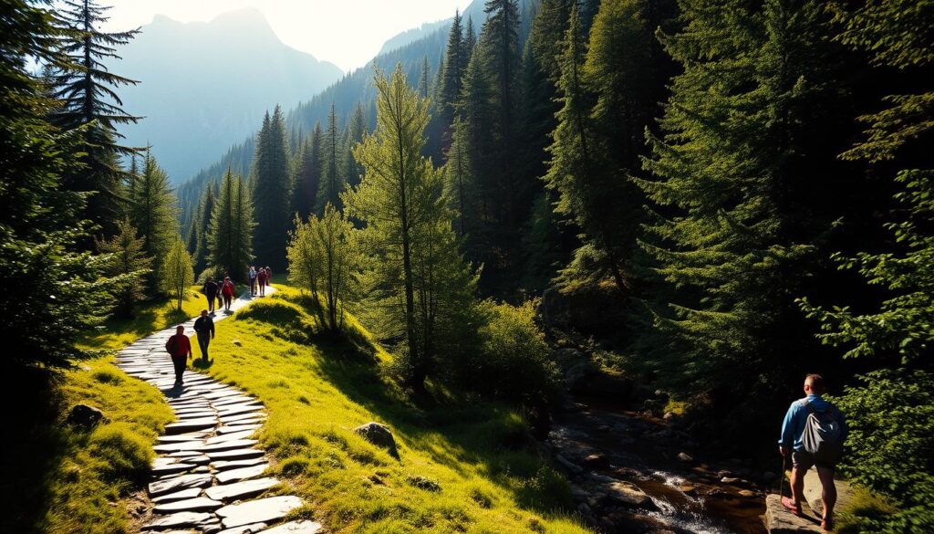 Wanderweg im Tessin