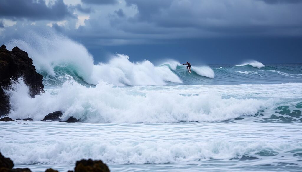 Wetterphänomene Surfen