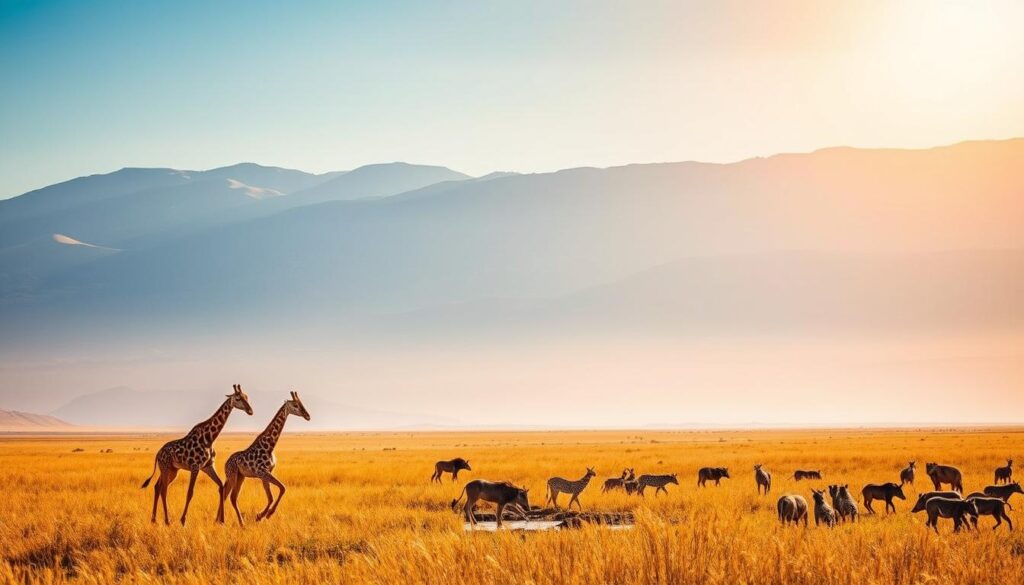 Wildtierbeobachtung in der Kalahari