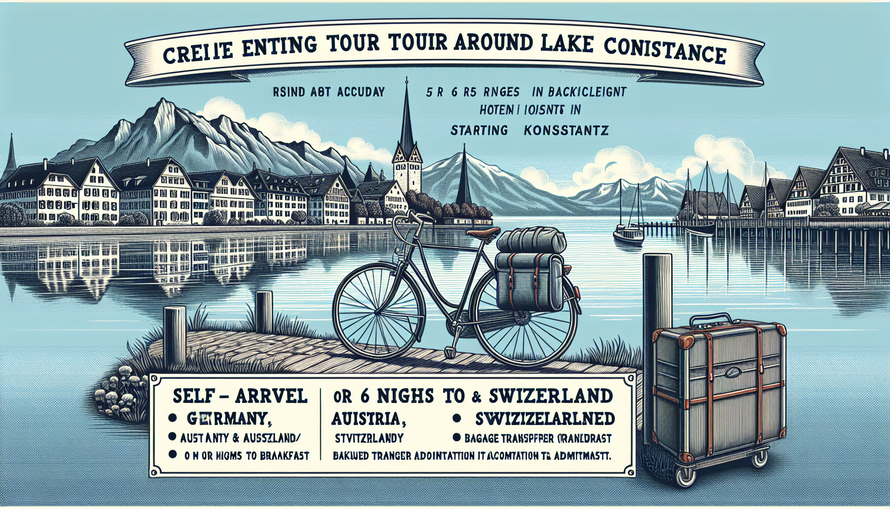 Eigene Anreise Bodensee-Radweg: Radreise durch Deutschland, Österreich & Schweiz ab/bis Konstanz 5 bzw. 6 Nächte Mittelklassehotels/Gasthöfe mit Fr Eigene Anreise Bodensee-Radweg: Radreise durch Deutschland, Österreich & Schweiz ab/bis Konstanz 5 bzw. 6 Nächte Mittelklassehotels/Gasthöfe mit Fr