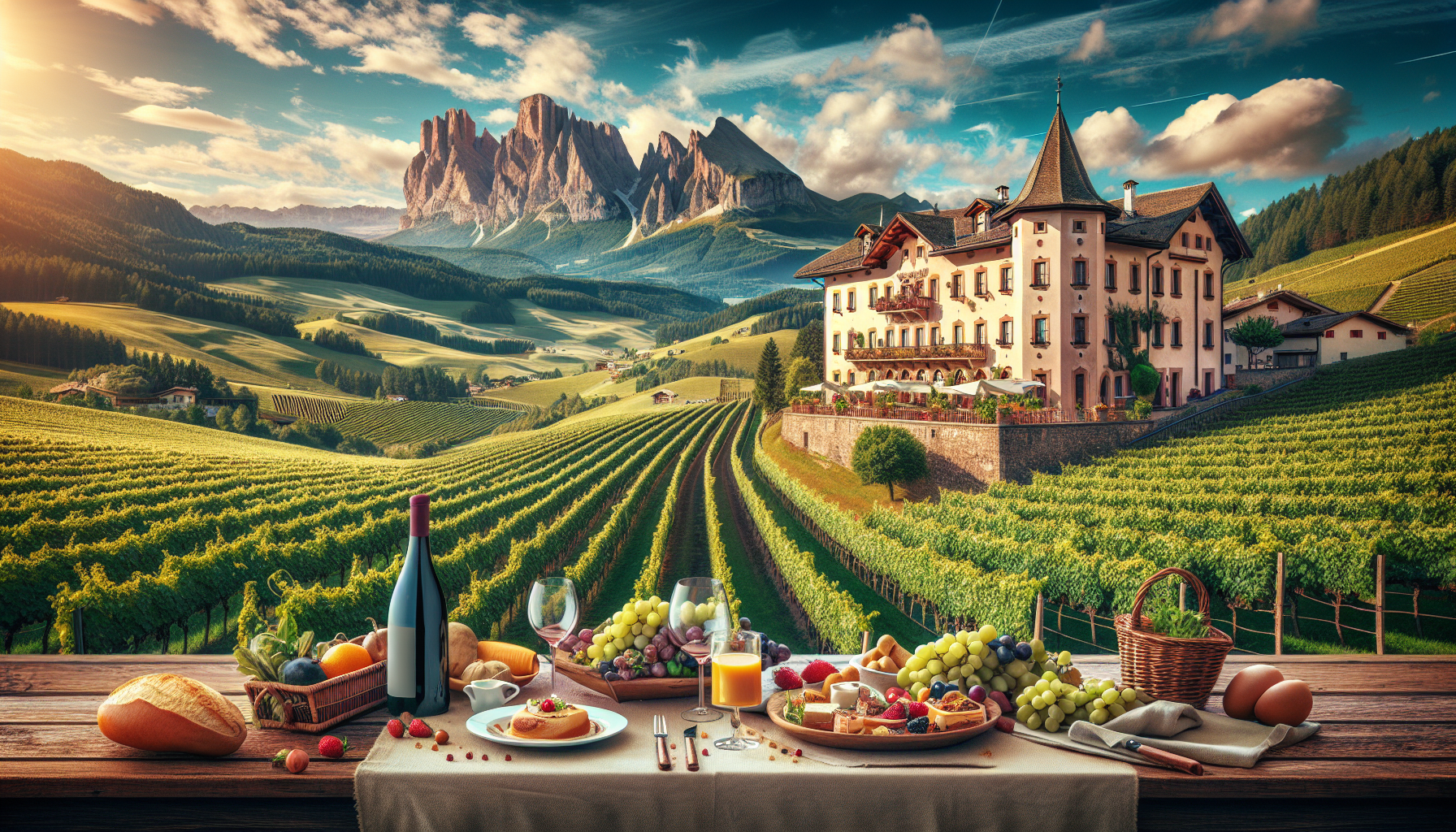 Eigene Anreise Italien - Südtirol: Wanderreise Wein- und Almenweg in Südtirol 5 bzw. 6 Nächte 3-Sterne-Hotels/Gasthöfe mit Frühstück Inkl. Weinv Eigene Anreise Italien - Südtirol: Wanderreise Wein- und Almenweg in Südtirol 5 bzw. 6 Nächte 3-Sterne-Hotels/Gasthöfe mit Frühstück Inkl. Weinv