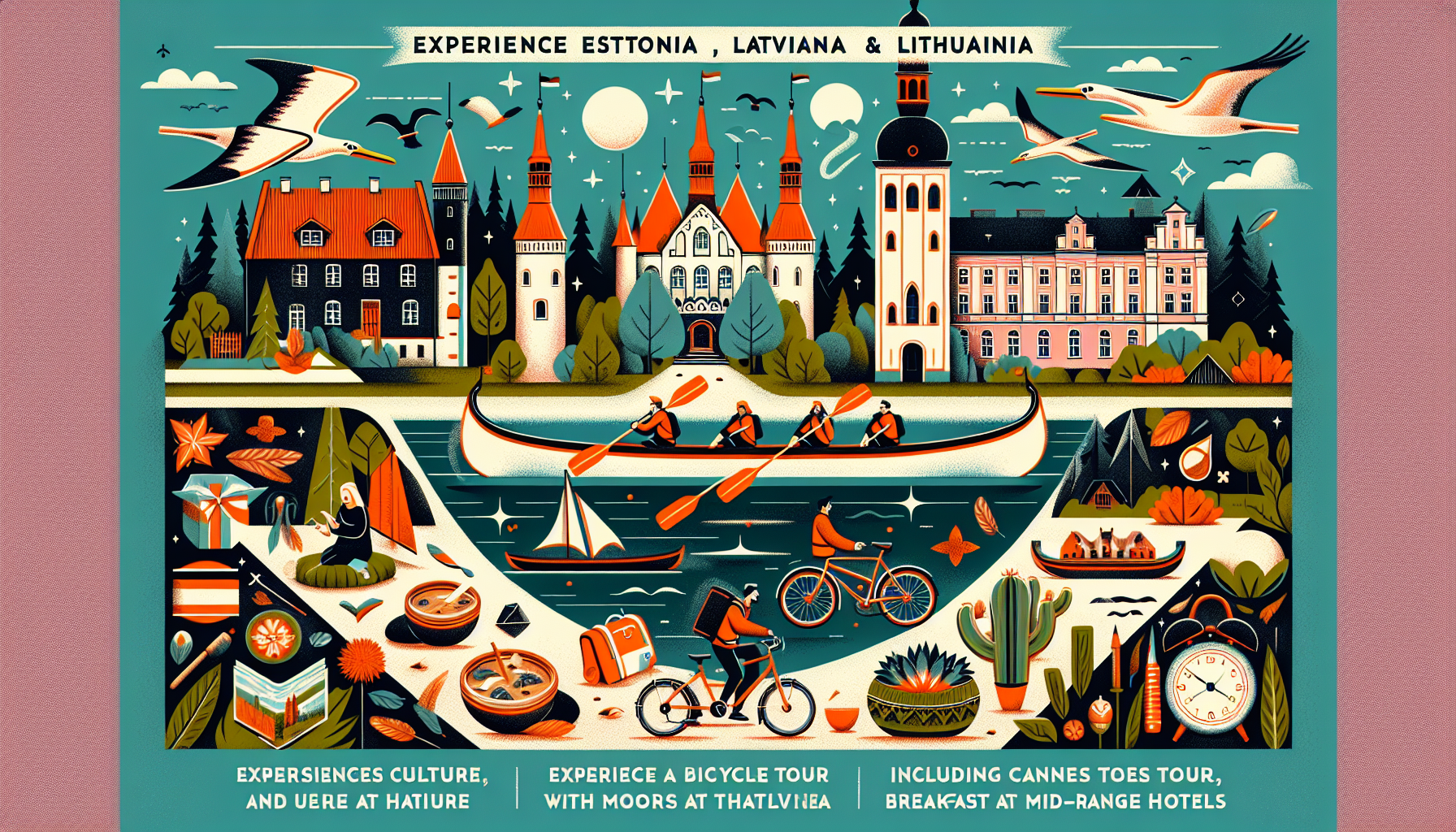 Erlebnisreisen Estland, Lettland & Litauen: Vielfalt erleben: Kultur, Natur und Geschichte im Baltikum 10-tägig inkl. Flüge Mittelklassehotels mit F Erlebnisreisen Estland, Lettland & Litauen: Vielfalt erleben: Kultur, Natur und Geschichte im Baltikum 10-tägig inkl. Flüge Mittelklassehotels mit F