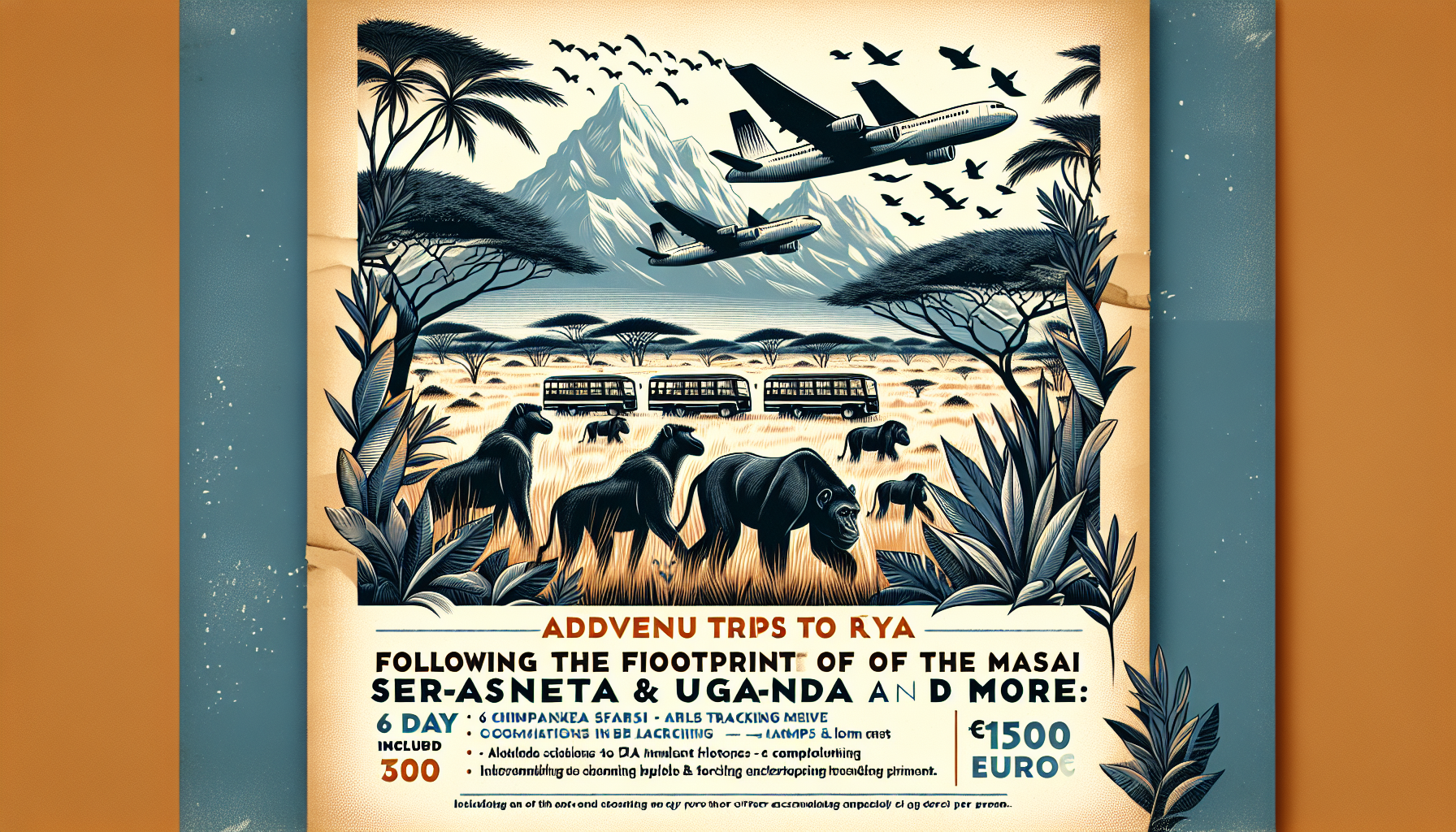 Erlebnisreisen Kenia & Uganda: Auf den Spuren der Masai: Serengeti und mehr 15-tägig inkl. Flug Mittelklassehotels/Camps/Lodges mit Verpflegung Inkl. Erlebnisreisen Kenia & Uganda: Auf den Spuren der Masai: Serengeti und mehr 15-tägig inkl. Flug Mittelklassehotels/Camps/Lodges mit Verpflegung Inkl.