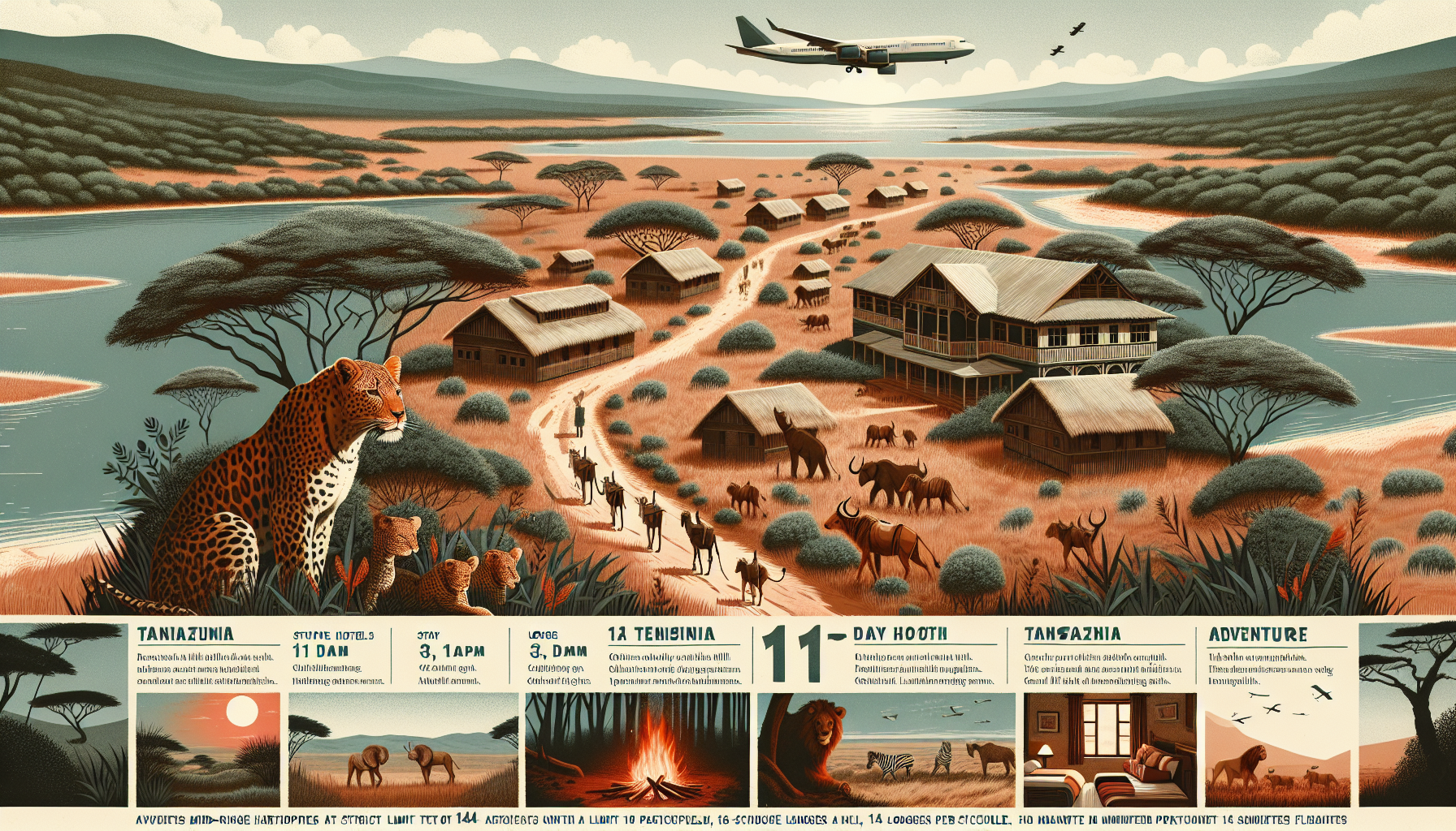 Erlebnisreisen Tansania: Safari-Abenteuer und unberührte Natur 11-tägig inkl. Flug Mittelklassehotels/Camps/Lodges mit Verpflegung Max. 14 Teilnehme Erlebnisreisen Tansania: Safari-Abenteuer und unberührte Natur 11-tägig inkl. Flug Mittelklassehotels/Camps/Lodges mit Verpflegung Max. 14 Teilnehme
