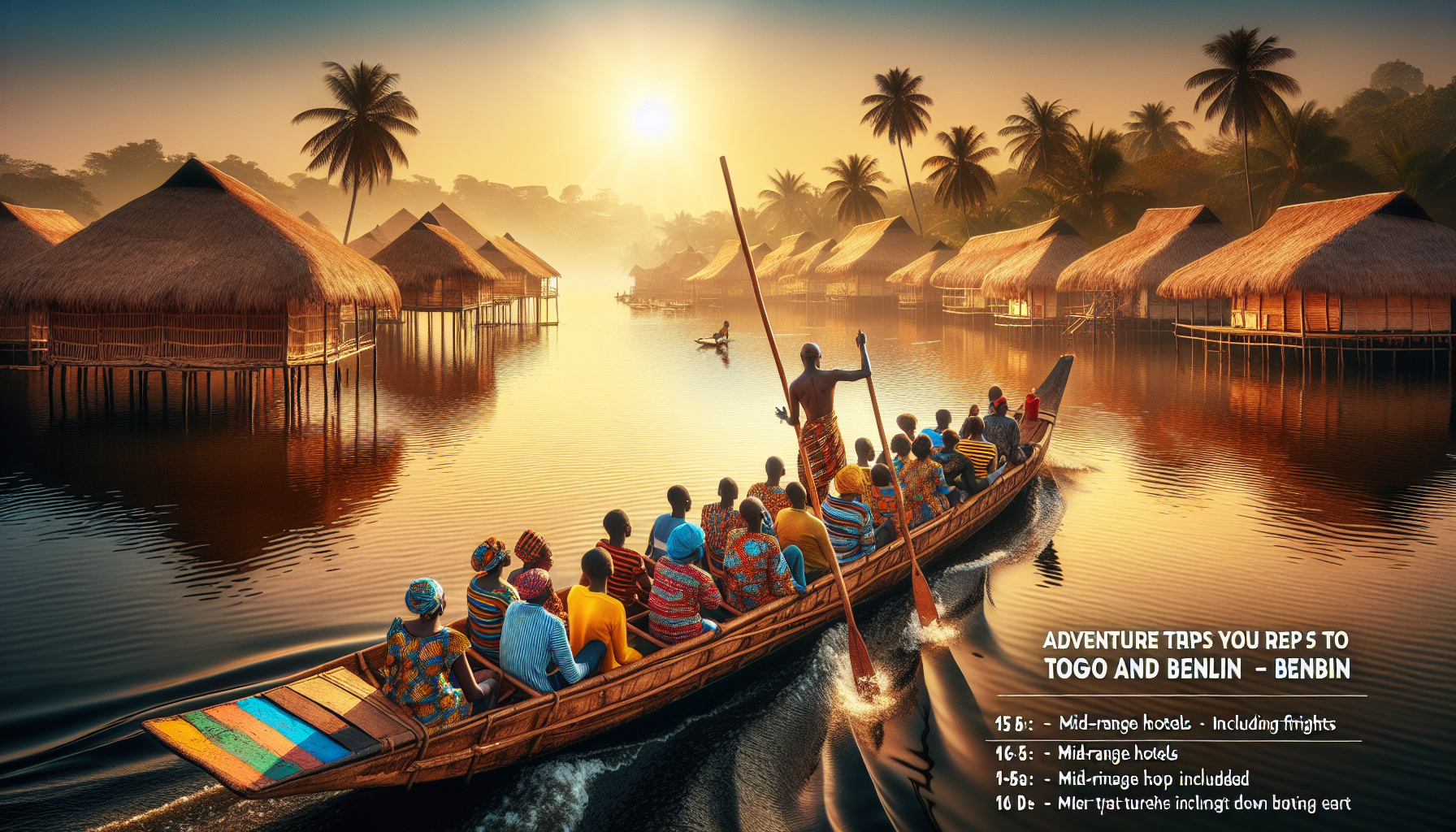 Erlebnisreisen Togo & Benin: Erlebnisreise ab/bis Lomé Bootsfahrt inkl. traditioneller Piroge über den Togo-See 15- bzw. 16-tägig inkl. Flug Mittel Erlebnisreisen Togo & Benin: Erlebnisreise ab/bis Lomé Bootsfahrt inkl. traditioneller Piroge über den Togo-See 15- bzw. 16-tägig inkl. Flug Mittel