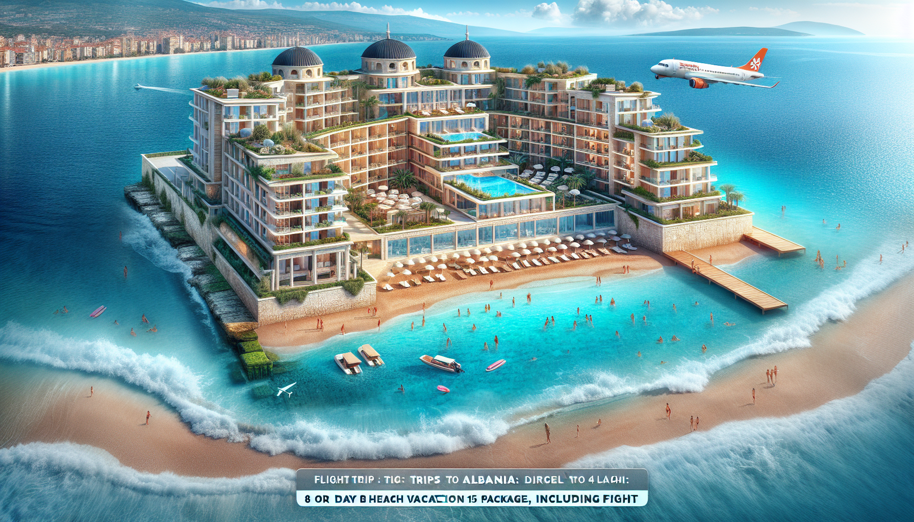 Flugreisen Albanien: Badeurlaub im Hotel Nertili in Saranda 8- bzw. 15-tägig inkl. Flug 4-Sterne-Hotel mit Halbpension Direkte Strandlage Flugreisen Albanien: Badeurlaub im Hotel Nertili in Saranda 8- bzw. 15-tägig inkl. Flug 4-Sterne-Hotel mit Halbpension Direkte Strandlage