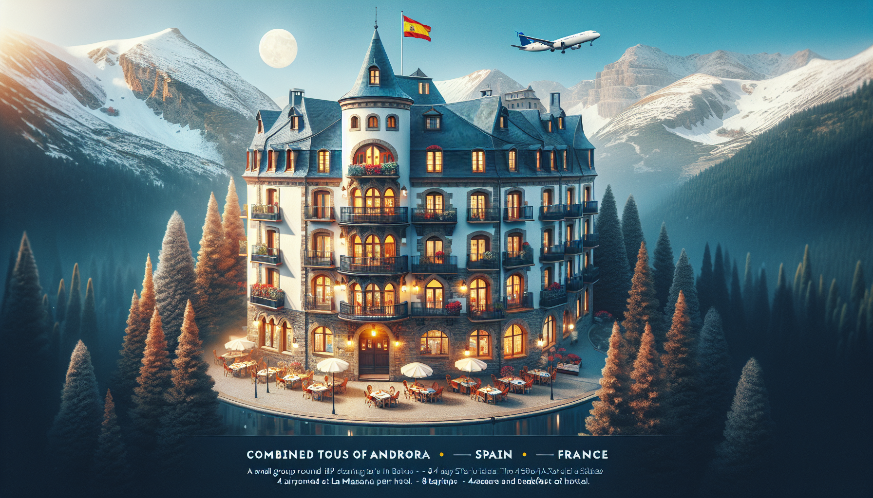 Kombinationsreisen Andorra - Spanien - Frankreich: Kleingruppen-Rundreise ab/an La Massana im Hotel Abba Xalet Suites 8-tägig inkl. Flug 4-Sterne-Hot Kombinationsreisen Andorra - Spanien - Frankreich: Kleingruppen-Rundreise ab/an La Massana im Hotel Abba Xalet Suites 8-tägig inkl. Flug 4-Sterne-Hot