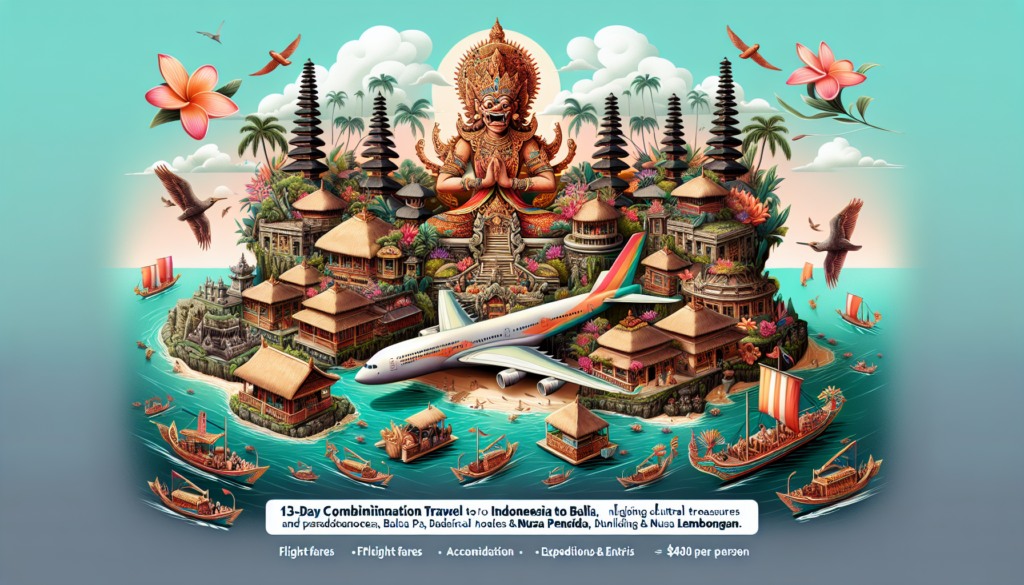 Kombinationsreisen Indonesien – Bali, Nusa Penida & Nusa Lembongan: Kulturelle Schätze und paradiesische Inseln entdecken 13-tägig inkl. Flug Komfor