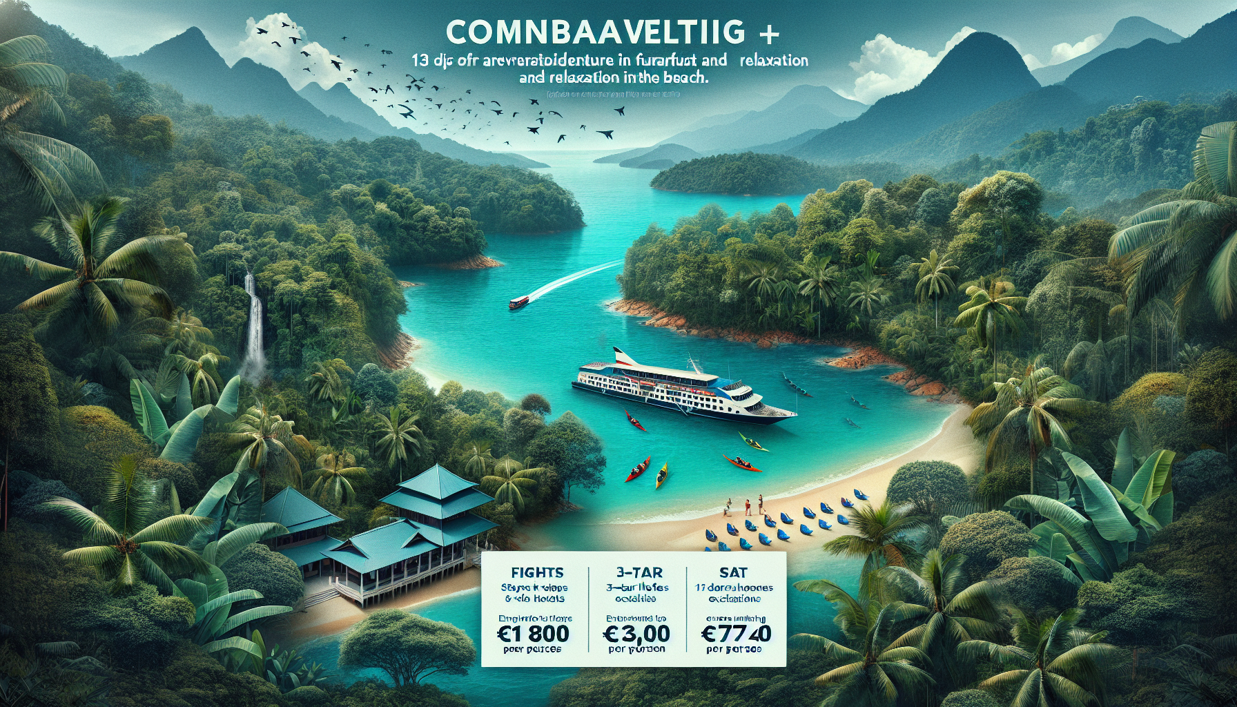 Kombinationsreisen Malaysia: Vom Abenteuer im Regenwald zur Entspannung am Strand 13-tägig inkl. Flug 3-/4-Sterne-Hotels mit Verpflegung Ausflüge & Kombinationsreisen Malaysia: Vom Abenteuer im Regenwald zur Entspannung am Strand 13-tägig inkl. Flug 3-/4-Sterne-Hotels mit Verpflegung Ausflüge &