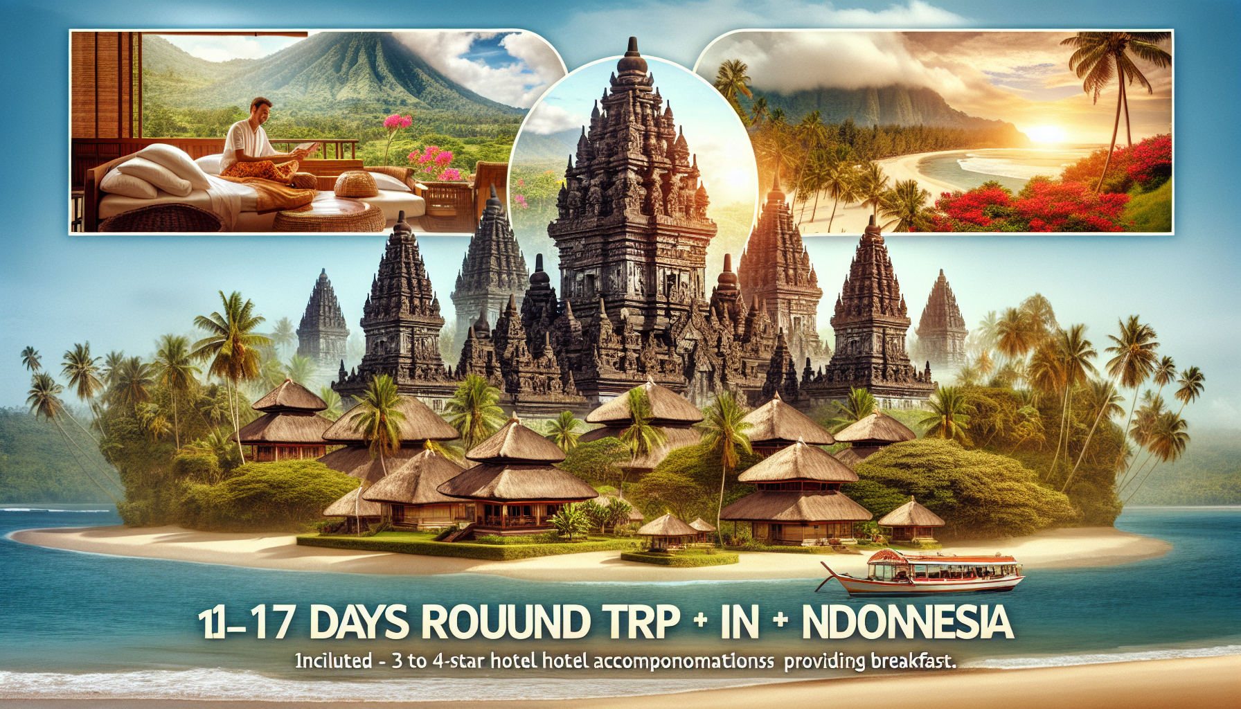 Rundreisen Indonesien - Java & Bali: Von majestätischen Tempeln zu paradiesischen Stränden 17-tägig inkl. Flug 3-/4-Sterne-Hotels mit Frühstück M Rundreisen Indonesien - Java & Bali: Von majestätischen Tempeln zu paradiesischen Stränden 17-tägig inkl. Flug 3-/4-Sterne-Hotels mit Frühstück M