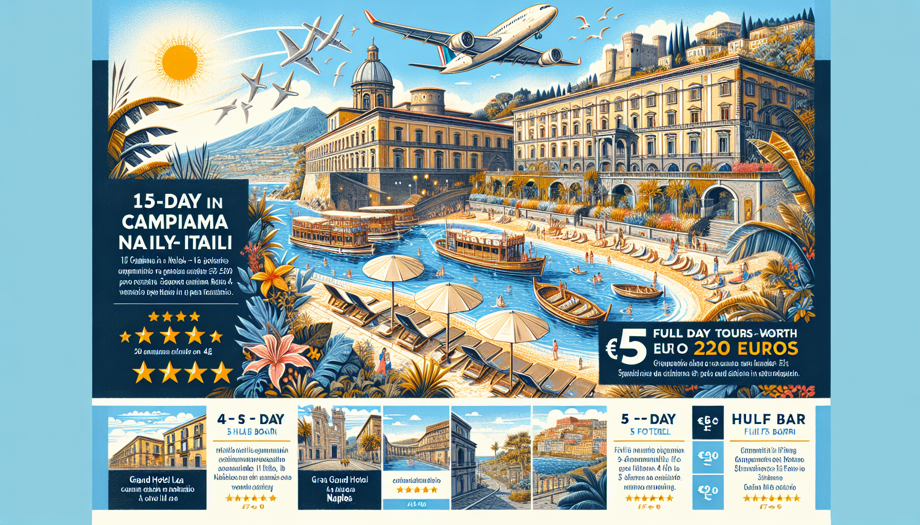 Rundreisen Italien - Kampanien: Faszination Neapel & Baden im Grand Hotel La Ginestra auf Ischia 15-tägig inkl. Flüge 4-/3-Sterne-Hotel mit Halbpens Rundreisen Italien - Kampanien: Faszination Neapel & Baden im Grand Hotel La Ginestra auf Ischia 15-tägig inkl. Flüge 4-/3-Sterne-Hotel mit Halbpens