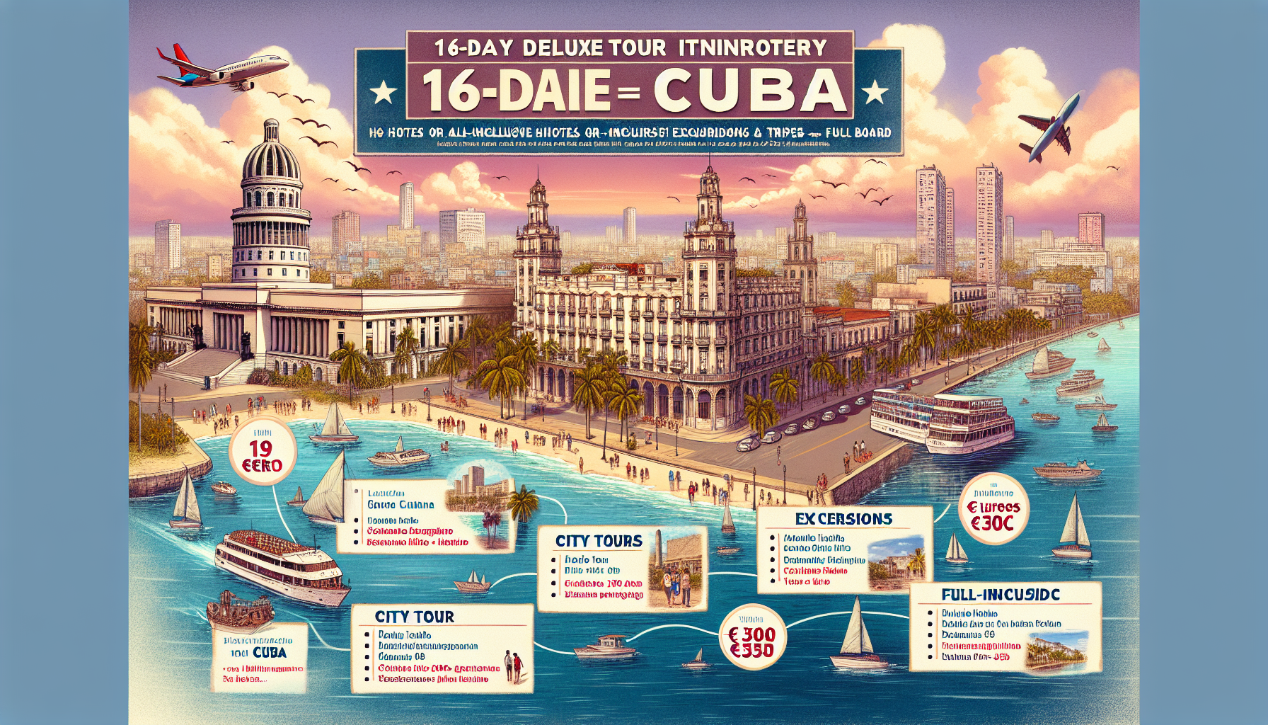 Rundreisen Kuba: Rundreise ab/an Havanna in Komforthotels 16-tägig inkl. Flug Mittelklassehotels mit Vollpension / 5-Sterne-Hotels mit All Inclusive Rundreisen Kuba: Rundreise ab/an Havanna in Komforthotels 16-tägig inkl. Flug Mittelklassehotels mit Vollpension / 5-Sterne-Hotels mit All Inclusive