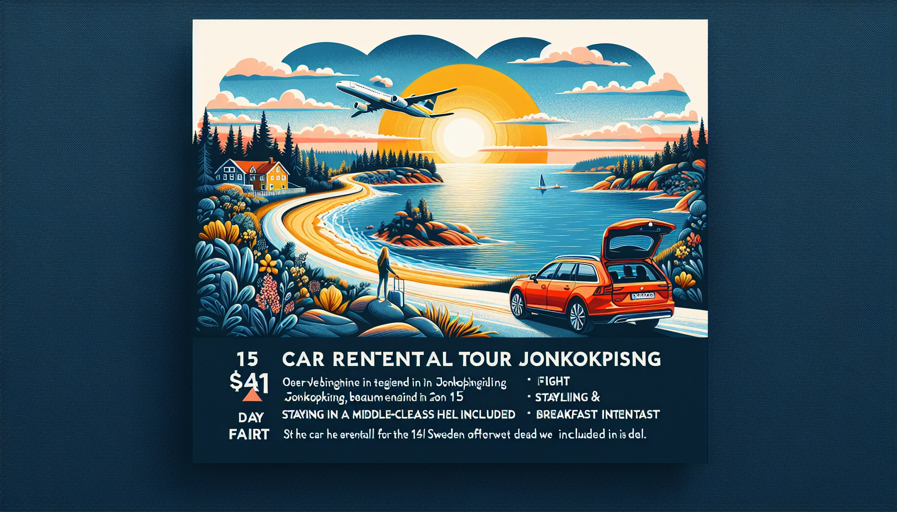 Rundreisen Schweden: Mietwagenrundreise ab/an Jonköping die Küste Schwedens entdecken 15-tägig inkl. Flug Mittelklassehotel mit Frühstück Inkl. M Rundreisen Schweden: Mietwagenrundreise ab/an Jonköping die Küste Schwedens entdecken 15-tägig inkl. Flug Mittelklassehotel mit Frühstück Inkl. M