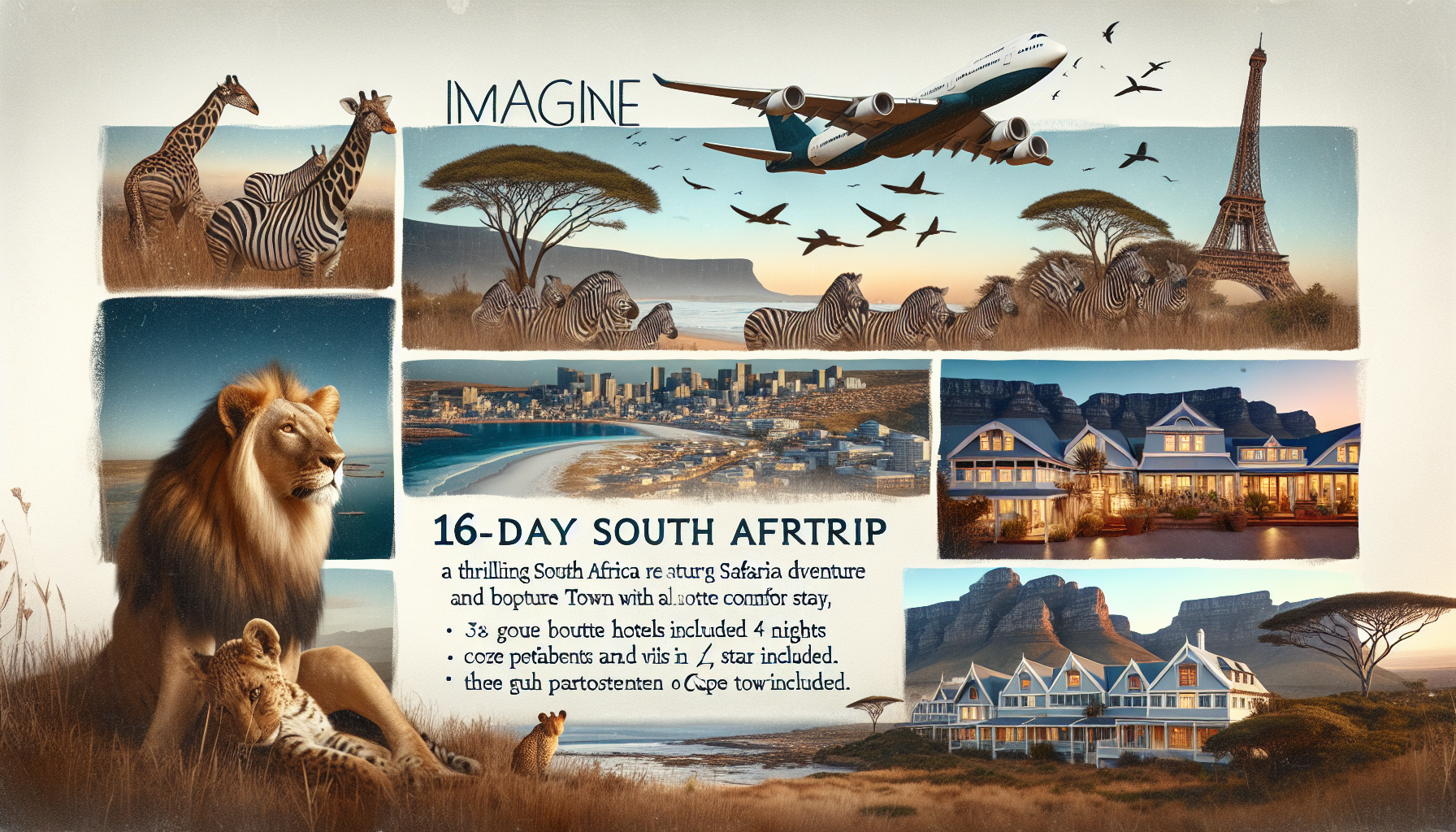 Rundreisen Südafrika: Safari-Abenteuer und Boutique-Komfort inkl. 3 Nächte in Kapstadt 16-tägig inkl. Flug Boutiquehotels/Lodges/4-Sterne-Hotel mit Rundreisen Südafrika: Safari-Abenteuer und Boutique-Komfort inkl. 3 Nächte in Kapstadt 16-tägig inkl. Flug Boutiquehotels/Lodges/4-Sterne-Hotel mit
