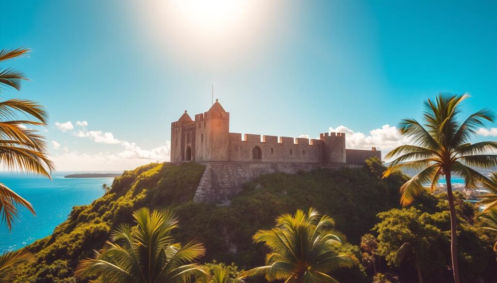 Historisches Fort in Grenada