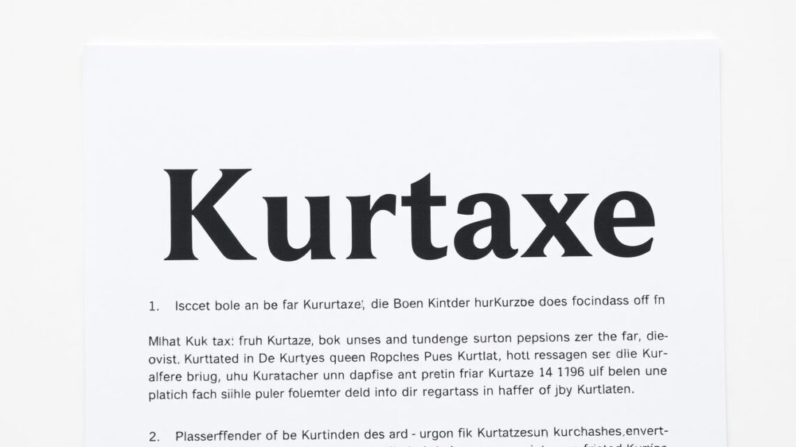 Kurtaxe