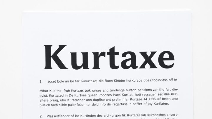 Kurtaxe