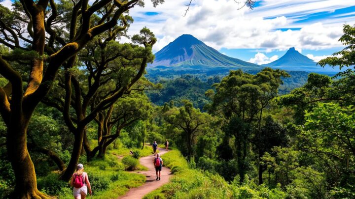 Vulkanwanderungen auf den Routen des Arenal und des Rincón de la Vieja