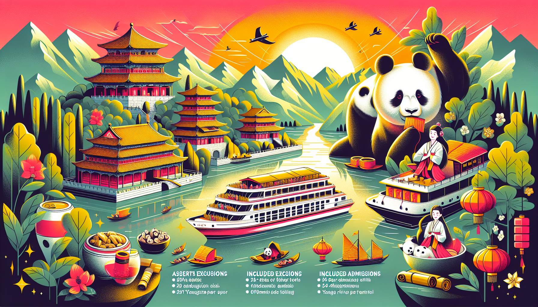 Erlebnisreisen China: Von Kaisern, Pandas bis zum Yangtze 15-tägig inkl. Flüge 4-Sterne-Hotels/4-Sterne-Schiff mit Verpflegung Inkl. Ausflüge, Eint Erlebnisreisen China: Von Kaisern, Pandas bis zum Yangtze 15-tägig inkl. Flüge 4-Sterne-Hotels/4-Sterne-Schiff mit Verpflegung Inkl. Ausflüge, Eint