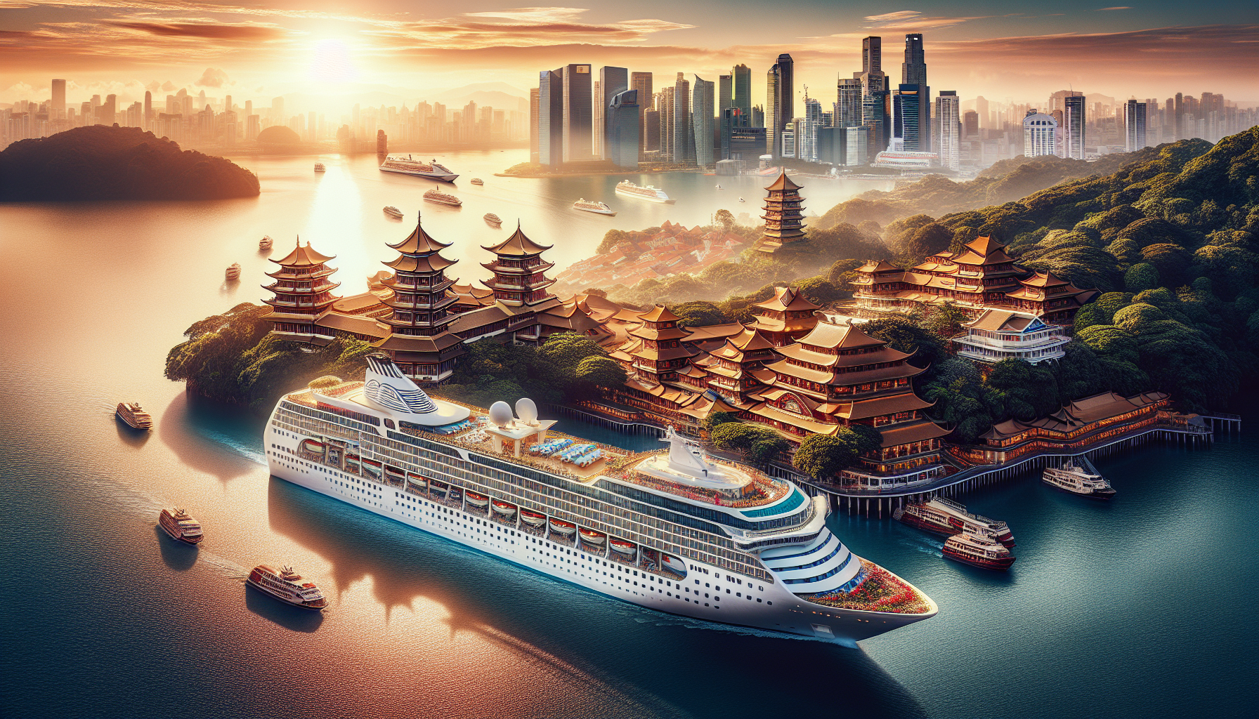 Kreuzfahrten Asien: Kreuzfahrt mit der Mein Schiff 6 von Singapur bis Hongkong 18-tägig inkl. Flüge 4-Sterne-Hotel mit Frühstück / Premium-Plus-Sc Kreuzfahrten Asien: Kreuzfahrt mit der Mein Schiff 6 von Singapur bis Hongkong 18-tägig inkl. Flüge 4-Sterne-Hotel mit Frühstück / Premium-Plus-Sc