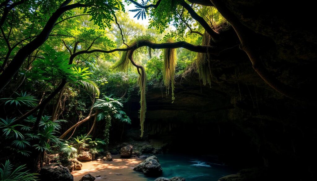 naturwunder regenwald und höhlen