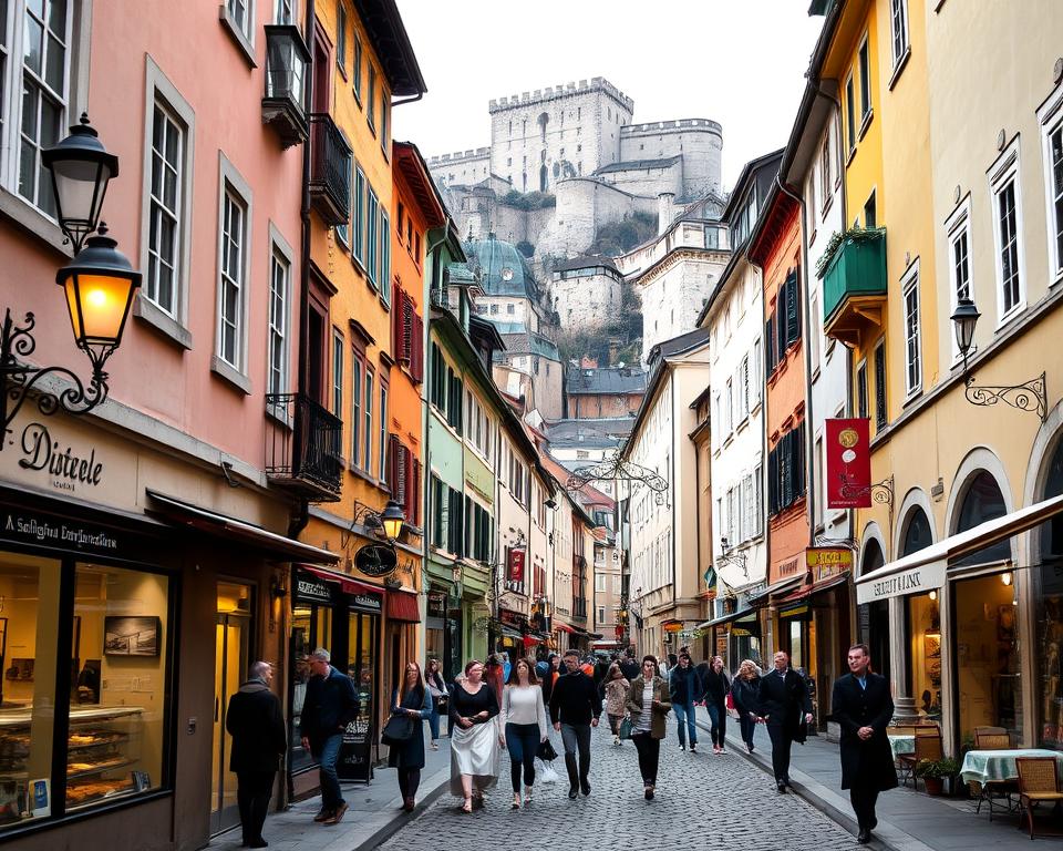 Altstadt Salzburg Getreidegasse