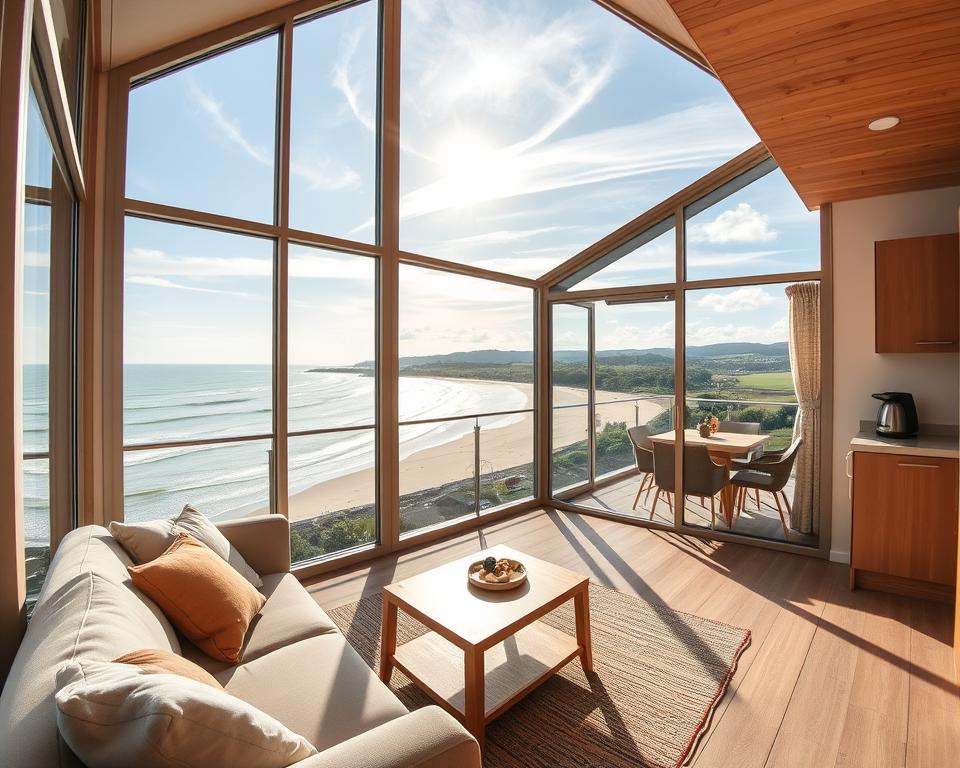 Ferienwohnung mit Meerblick