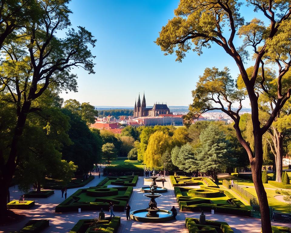 Parkanlagen und Aussichtspunkte Prag