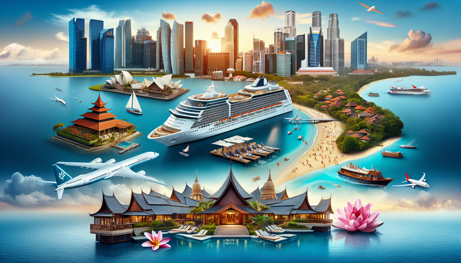 Kombinationsreisen Singapur, Thailand, Malaysia & Indonesien: Kreuzfahrt mit der Celebrity Millennium inkl. Baden auf Bali 21- bzw. 22-tägig inkl. Fl Kombinationsreisen Singapur, Thailand, Malaysia & Indonesien: Kreuzfahrt mit der Celebrity Millennium inkl. Baden auf Bali 21- bzw. 22-tägig inkl. Fl