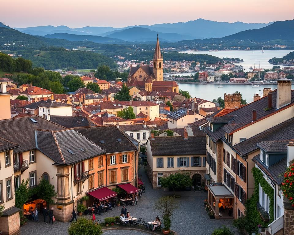 romantische Städtereisen und Inseln