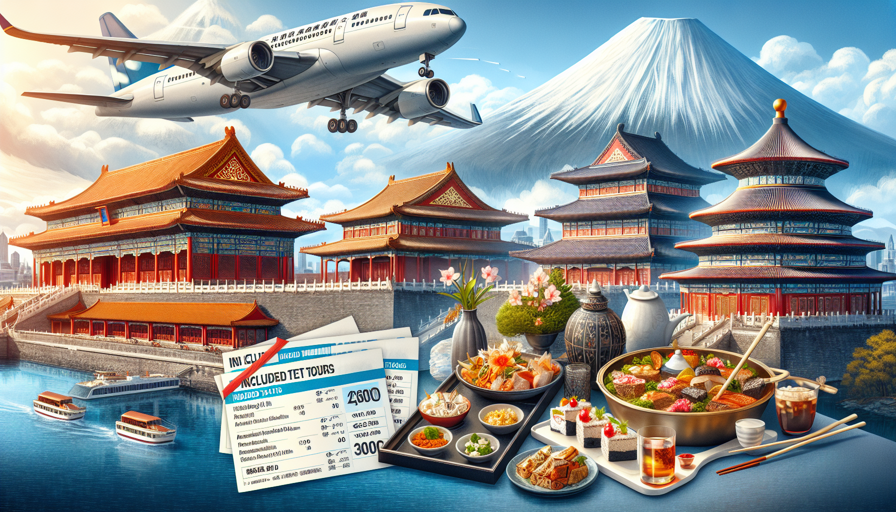 Rundreisen China & Japan: Von der Verbotenen Stadt bis zum Fuji 12-tägig inkl. Flüge 3.5- bzw. 4-Sterne-Hotels mit Verpflegung Inkl. Ausflüge & Ein