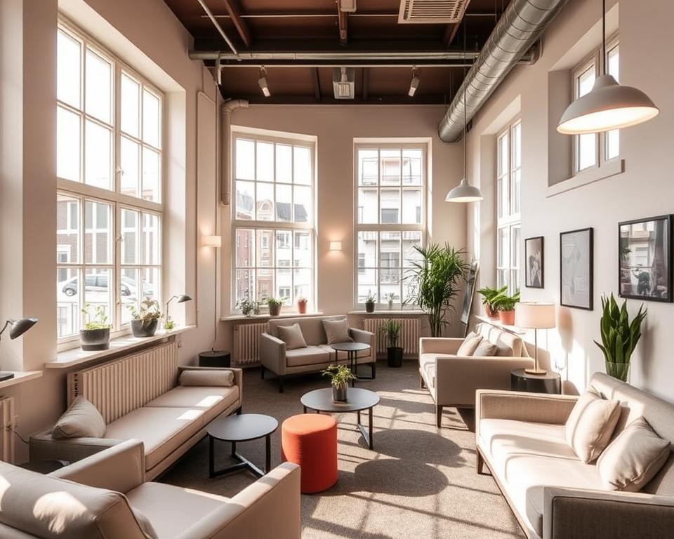 A und O Hostel Hamburg Gemeinschaftsräume