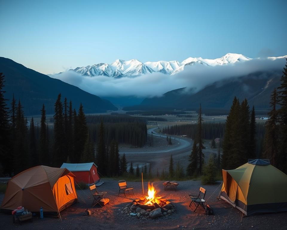 Alaska Highway Übernachtung Campingplätze