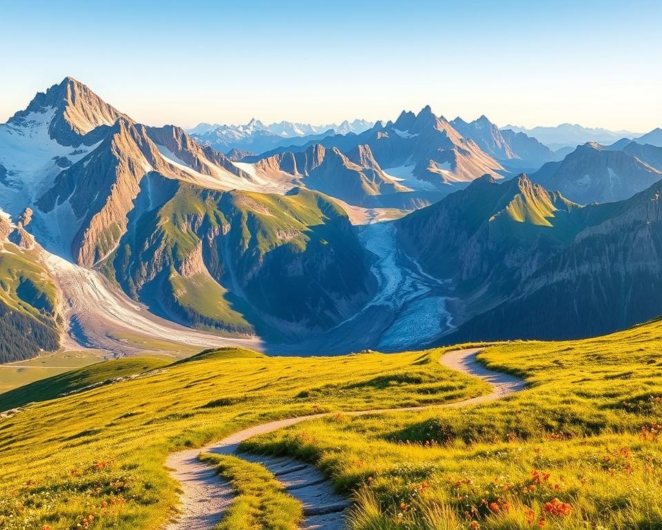Alpenwanderungen Routen