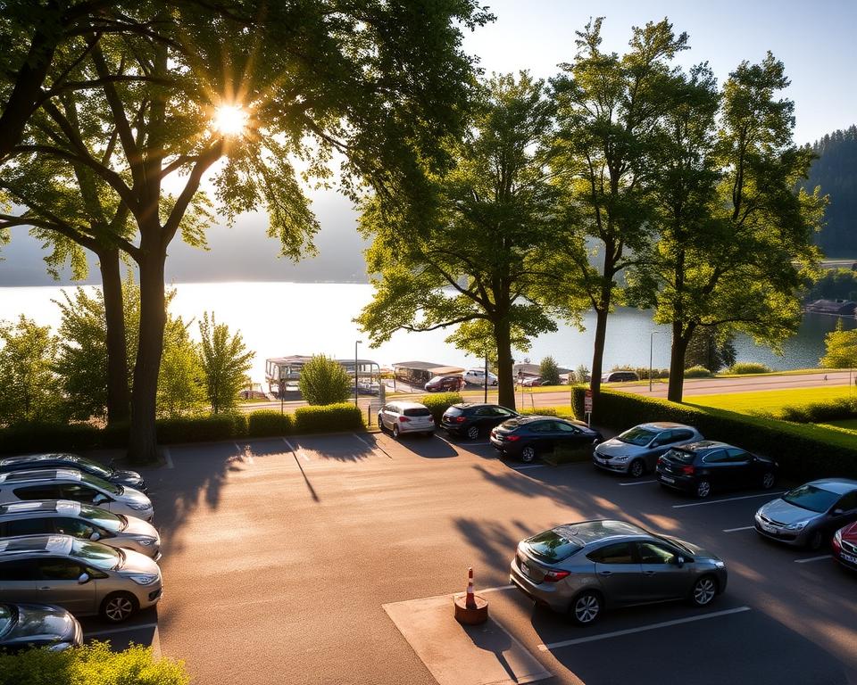 Anreise Brombachsee Parkplätze