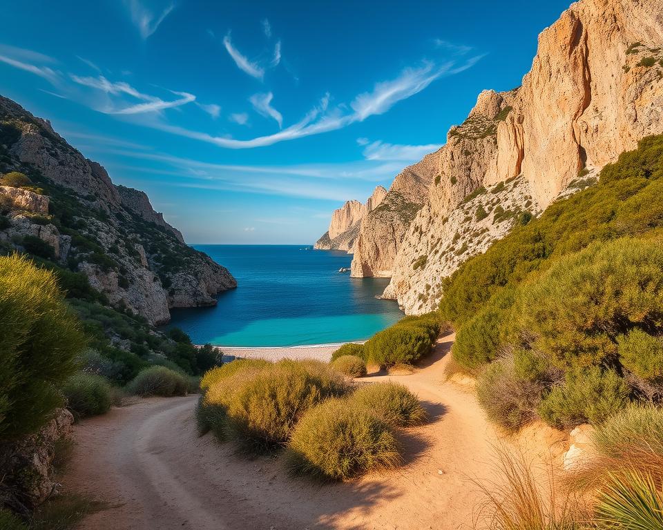 Anreise Calanques Landschaft