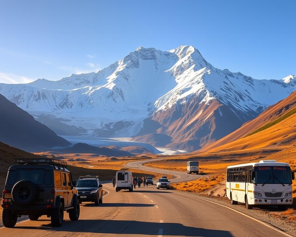 Anreise Mount Cook Transportmöglichkeiten