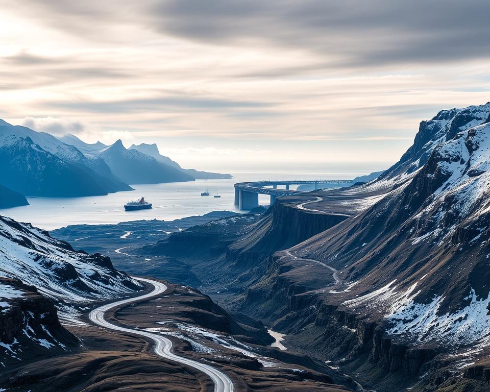 Anreise Nordkap Transportrouten